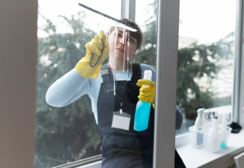 Nettoyage de vitres intérieures et extérieures à Plouescat